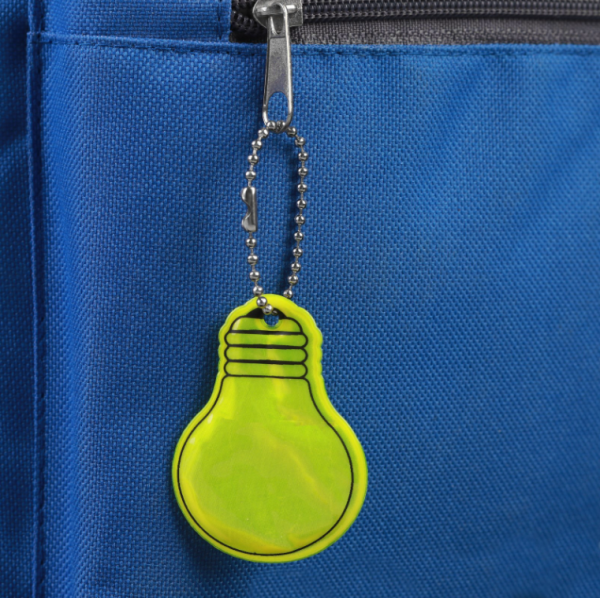 Светоотражающий элемент «Лампочка», двусторонний, 5,5 × 4 см, цвет МИКС / ФЛИКЕР